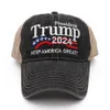 DHL 2022 Trump Snapbacks Baseballmütze Mütze Stickerei Baumwolle US Presidential Welektion Halten Sie Amerika Große Präsident Trump 2024 Republikanische KAG Maga für Männer Frauen CT17