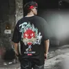 Ubrania mężczyzn Japan Tshirt Summer Fashion Odzież z krótkim rękawem męskie