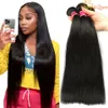 9A Brazilian Straight Human Hair Weave 3 Bundles Unprocessed Brazilian Virgin Hair Straight