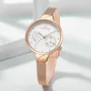 NAVIFORCE Rose Gold Women Watch Dress Quartz Watch Ladies Top Brand Luxury Female Wrist Watch Girl Clock Relogio Feminin 210517