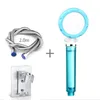 Bathroom Shower Heads Handheld Negative Ion Magnetic Head Pressurized Water Saving Filter Accessories
