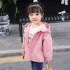 Roupas infantil das meninas Mola de bebê e jaqueta de outono blusão estilo coreano P4241 210622
