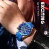 Fashion Watch Men Lige Toppmärke Sport Klockor Mens Vattentät Quartz Clock Man Casual Armbandsur Relogio Masculino + Box 210517