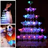 LED Gadget Aoto colors Mini Romantic Luminous Artificial Ice Cube Flash Light Wedding Christmas Party Decoration Supplies