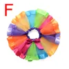 0-10y ins girls rainbow tutu платья юбки Новые дети новорожденного кружева принцесса юбка Pettiskirt рюшами балет танцевальная одежда юбка holloween одежда