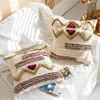 Luxury Moroccan Style Embroidery Cushion Cover Khaki Red Boho Style Ethnic Colorful Pillow Case Cover 45x45cm Sofa HomeDecoration 210401