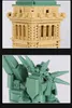 Wange 5227 المعمارية سلسلة تمثال الحرية نموذج اللبنات مجموعة الكلاسيكية moc الشارع اللعب للأطفال x0503