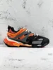 Triple S 3 Paris 3.0 Casual Shoes Gray Orange Gul Casual Shoes Fashion Platform Sneakers Tess S. Gomma Mens Trainers Black Glod Storlek 36-45 Dammväska och skor spetsar