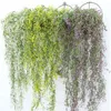 Decoratieve bloemen kransen Ivy Vine Artifical Garland Plant Wedding Decoratie Plastic 85 cm