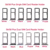 100% nouveau SIM Micro SD Memory Memory Carte Tray Holder Slot Slot Remplacement pour Samsung Galaxy S8 G950 VS S8 Plus G955 200PCS FREST UPS