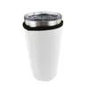 Drinkware Handle Sublimation Blanks Reusable 30oz 20oz Iced Coffee Cup Sleeve Neoprene Insulated Sleeves Mugs Cover Bags