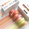 School Home 8 Pcs/Set Cute Solid Color Washi Tape Grid Masking Tape Kawaii Decorative Adhesive Sticker Scrapbook Diary Stationery 2016