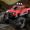 Remote Control Car High Off-road Performance 1/14 Scale 15km/h, 2WD Land Off-Road,with Car Light Durable and practical Funny Q0726