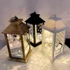 2021 Newset Eid Mubarak Decorações Ramadã para Casa Palácio Lanterna LED luz velas ornamentos lâmpada Novo Ramadan Kareem Presente 210408