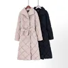 Winter Coat Women Parkas Thicker Warm Plaid Bubble Korean Puffer jacket fashion outwear 210421