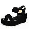 Sandali moda donna solido colore pesce bocca femminile tacco alto tacco semplice scarpe casual da camminare designer