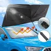 Pare-soleil pliable pour l'extérieur, Anti-UV, coupe-vent, pare-soleil de voiture, intérieur de voiture, fenêtre avant, couverture de Protection solaire