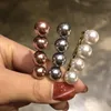 Hot Fashion Pearl Hair Clip Женщины Шпильки Девушки Художественные Художники Барэт Головные уборы Волос Волос Принадлежности для волос Обрасывание Новое Прибытие 1704 B3