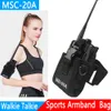 Aggiornamento MSC-20A Nylon Multi-Function Pouch Bag Holster Custodia per Baofeng Radio UV-5R Serie UV-82 888S TYT Walkie Talkie