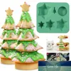 Árvore de Natal Cutter Biscoito Biscoito Bolo De Chocolate Molde Xmas Decoração Ferramenta de Cozimento Pais e Crianças podem ser juntos