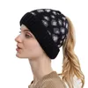 Beanie/Skull Caps Fashion Autumn And Winter Warm Ear Protection Leopard Knitted Women's Hat Davi22