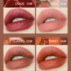 Lip Gloss 6 Colors Chocolate Lips Glaze Natural Waterproof Matte Lipstick Smooth Moisturizer Cosmetic Makeup Tool Wholesale
