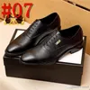 A1 Yeni Timsah İş Erkek Ayakkabı Rahat Vintage Resmi Lüks Elbise Deri Ayakkabı Düğün Loafer'lar İtalyan İngiliz Brogue Ayakkabı 33