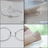 Link Bracelets Jewelrylink Chain Fashion Cute Little Kitty Bracelet For Women Handmade Lovely Cat Girl Birthday Gift Drop Delivery 2021 We