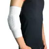 Elastic Elbow Pads Sports Protector Basketball Brace Support Arm Guards Gym Crashproof Honeycomb Padded Sleeves 1pc & Knee