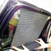 Car Sunshade Retractable Auto Side Window Sunshades Sun Shade Roller Curtain Protection Windshield Film Visor Blind Y5I1