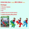 Dzieci Nadmuchiwane Dinozaur Kostium Party Cosplay S Animal Child Garnitur Anime Purim Dino Boys Girls Halloween Y0913