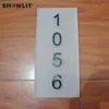 Custom Laser Cut Acrylic House Number Door Sign Other Hardware