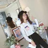 Women top and blouse spring fashion Lady shirt turn down collar long sleeve striped pattern office women 2614 50 210521