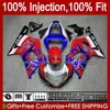 Форма для инъекций для Suzuki GSXR 600 750 CC GSXR600 K1 01-03 Body 37NO.92 GSXR750 GSXR-750 600CC 750CC 2001 2002 2003 GSXR-600 GSX-R750 01 02 03 OEM обтекатель красный синий