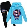 Clothing Sets 2022 Kids Movie SPACE JAM 2 Girl Boys Autumn Cartoon Sports Suit Hoodies TshirtPants 2pcs Tracksuits 216Y6994253