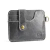 Card Holders Slim RFID Leather Wallet Credit ID Holder Purse Money Case For Men Women Small Bag Male Purses NR85274I