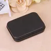 Rectangle Tin Box Black Metal Container Boxes Candy Jewelry Playing Card Storage Gifts Packaging