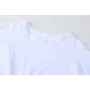 Vit Spliced ​​High Waist Slim T Shirt För Ladies Pullover O Neck Långärmad Vårt Tees Kvinna Plus Storlek Grundläggande Solid Tops 210417
