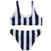 Women's Swimwear Bikini Women Set Striped Beach Swimsuit Bathing Low Waist Bikinis 2021 Mujer