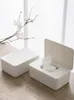 Boîtes de tissus Chambre à serviettes Accueil Décoration Boîte Accessoires Modern Creative Salon de séjour Papier de toilette Portable Voyage Servionnètre Ménage EG50Z