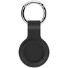 Fashion Silicone Protective Case Keychain Cover Loop Holder för Airtag Key Ring Tracker Air Tag med Opp Bag