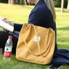 Sac pour femme 2022 sac à bandoulière côtelé réutilisable Sacs à provisions décontractés sacs à main femelles en gros en grandes quantités A1019