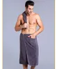 Полотенце моды мужчина носимый волшебный MIRCOFIBER ванна с карманным мягким плавательным пляжем одеяло Toalla de Bano 70x140cm