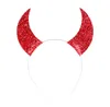Halloween Children039s Sequins Devil Horn Hair Band Cos Masquerade Ball Props Party Supplies Headband3367441