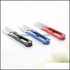 Hand Tools Home & Garden Cross-Stitch Est Mixed Color Clippers Sewing Trimming Nippers Embroidery Thrum Scissors Dh0012 Drop Delivery 2021 H