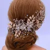 2022 Silver Gold Diamenty Diamenty Bridal Headpieces Crown Wedding Włosy Akcesoria Korony ślubne Akcesoria do włosów Bridal dla kobiet Headpiece