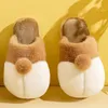 Slippers katoenen pluche warme indoor mannen en vrouwen koppels schattige vrouw