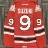 001rare Hockey Jersey Uomo Youth donna Vintage GUELPH STORM #9 Nick Suzuki Gioco Indossato Taglia S-5XL personalizzato qualsiasi nome o numero