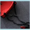 ERS 용품 홈 정원 준비 가능한 애완 동물 자동차 좌석 캐리어 여행 가방 개 공급 (빨간색) 1 드롭 배달 2021 UFE5E
