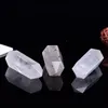 Raw White Crystal Tower Arts Ornament Minerale Healing Wands Reiki Natuurlijke Zeszijdige Energie Steen Mogelijkheid Quartz Pijlers